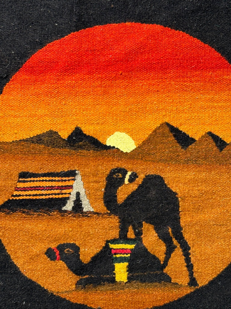 VINTAGE EGYPTIAN TAPESTRY